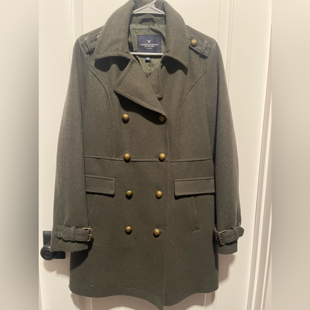 Women’s American Eagle Military Style Peacoat
